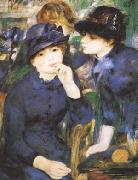 Pierre-Auguste Renoir Two Girls (mk09) oil painting on canvas